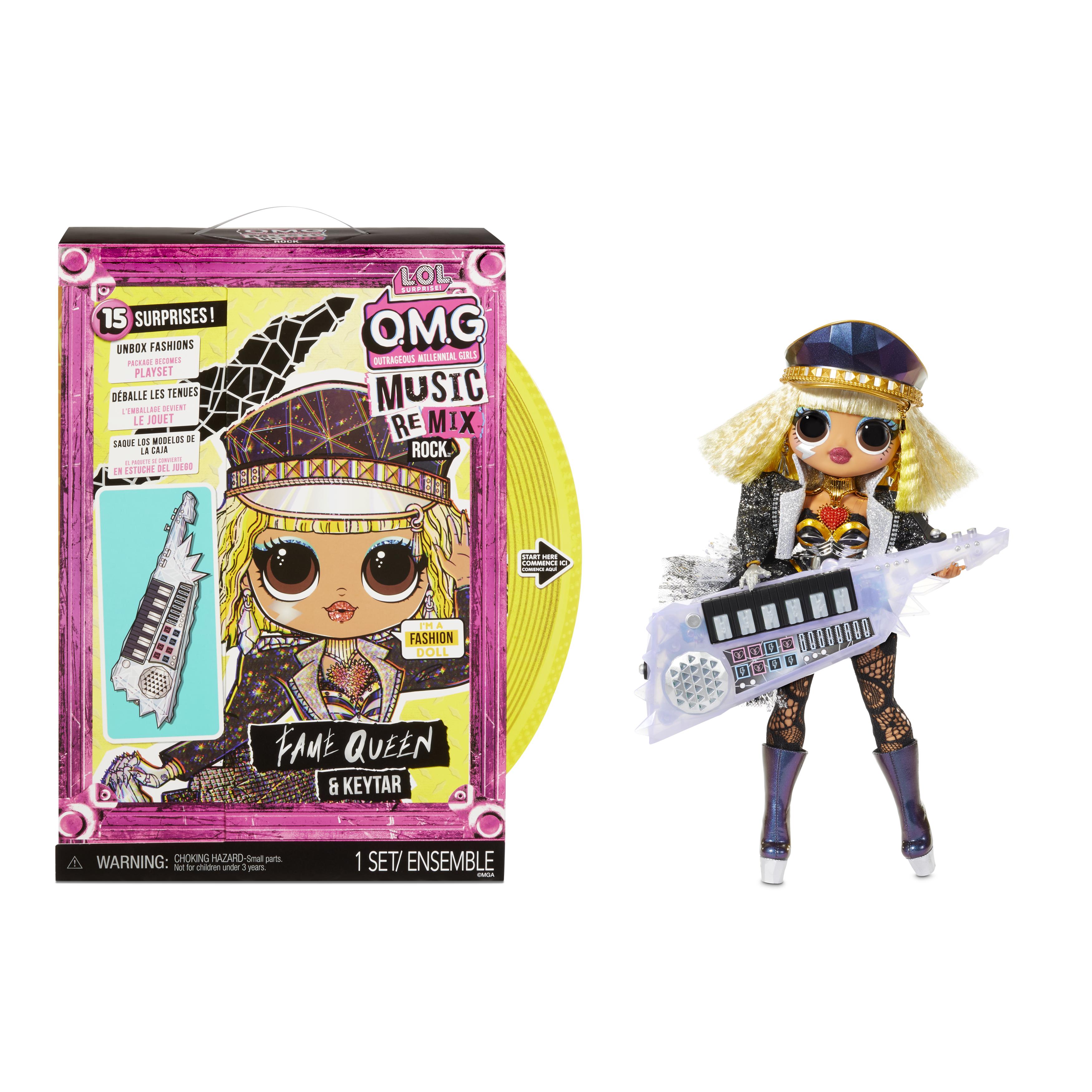 L.O.L. Surprise - OMG Remix Rock- Fame Queen and Keytar (577607)