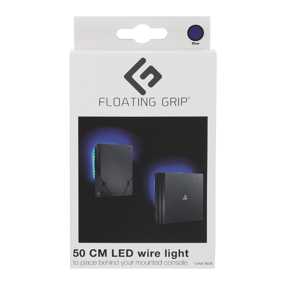 Floating Grip Led Wire Light with USB Blue - Videospill og konsoller