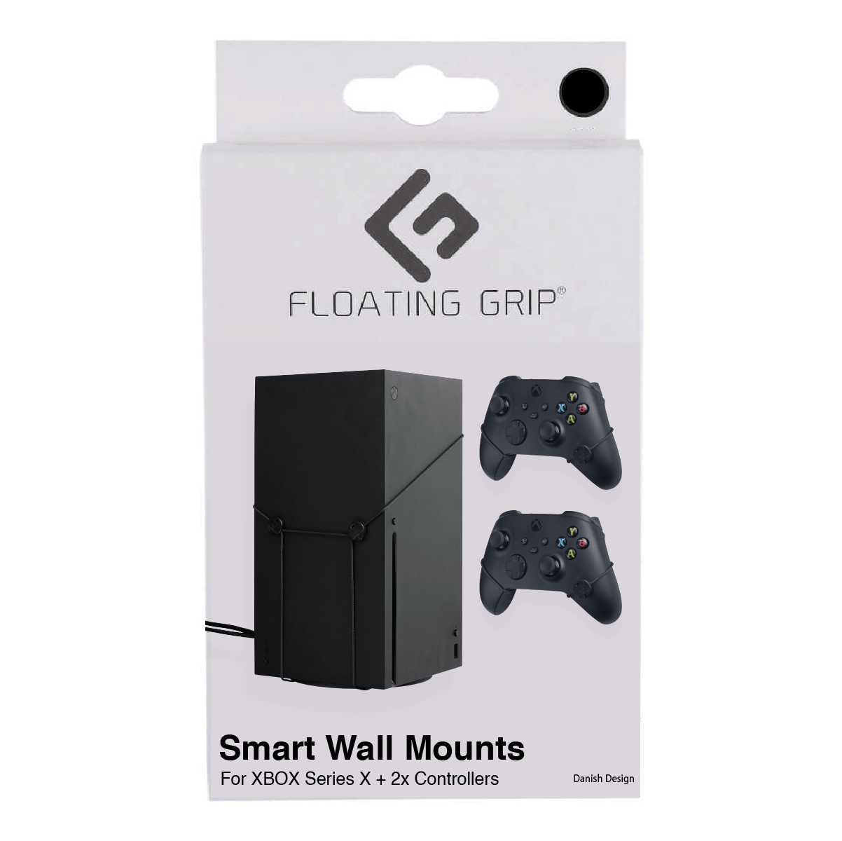 Floating Grip Xbox Series X wall mount Bundle Black - Videospill og konsoller