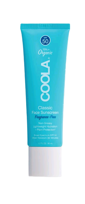 Coola - Classic Ansigts Lotion Solcreme Duftfri SPF 50 - 50 ml