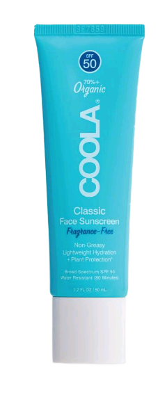 Coola - Classic Ansigts Lotion Solcreme Duftfri SPF 50 - 50 ml