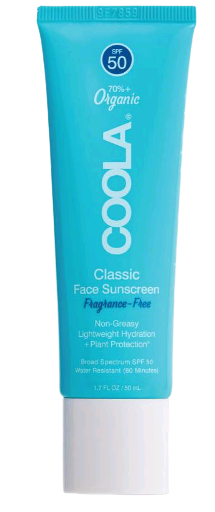 Coola - Classic Ansigts Lotion Solcreme White Tea SPF 50 - 50 ml