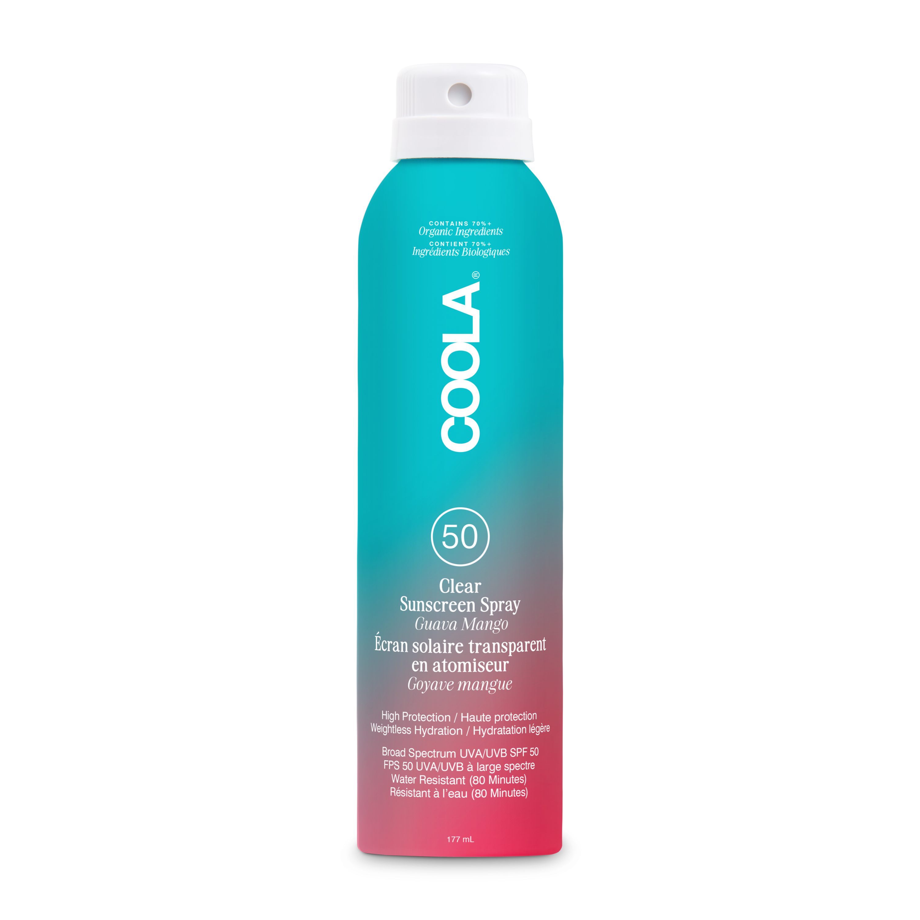 COOLA Classic Body Spray Guava Mango SPF 50 (177ml)