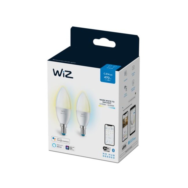 WiZ - Candle C37 E14 2er Pack
