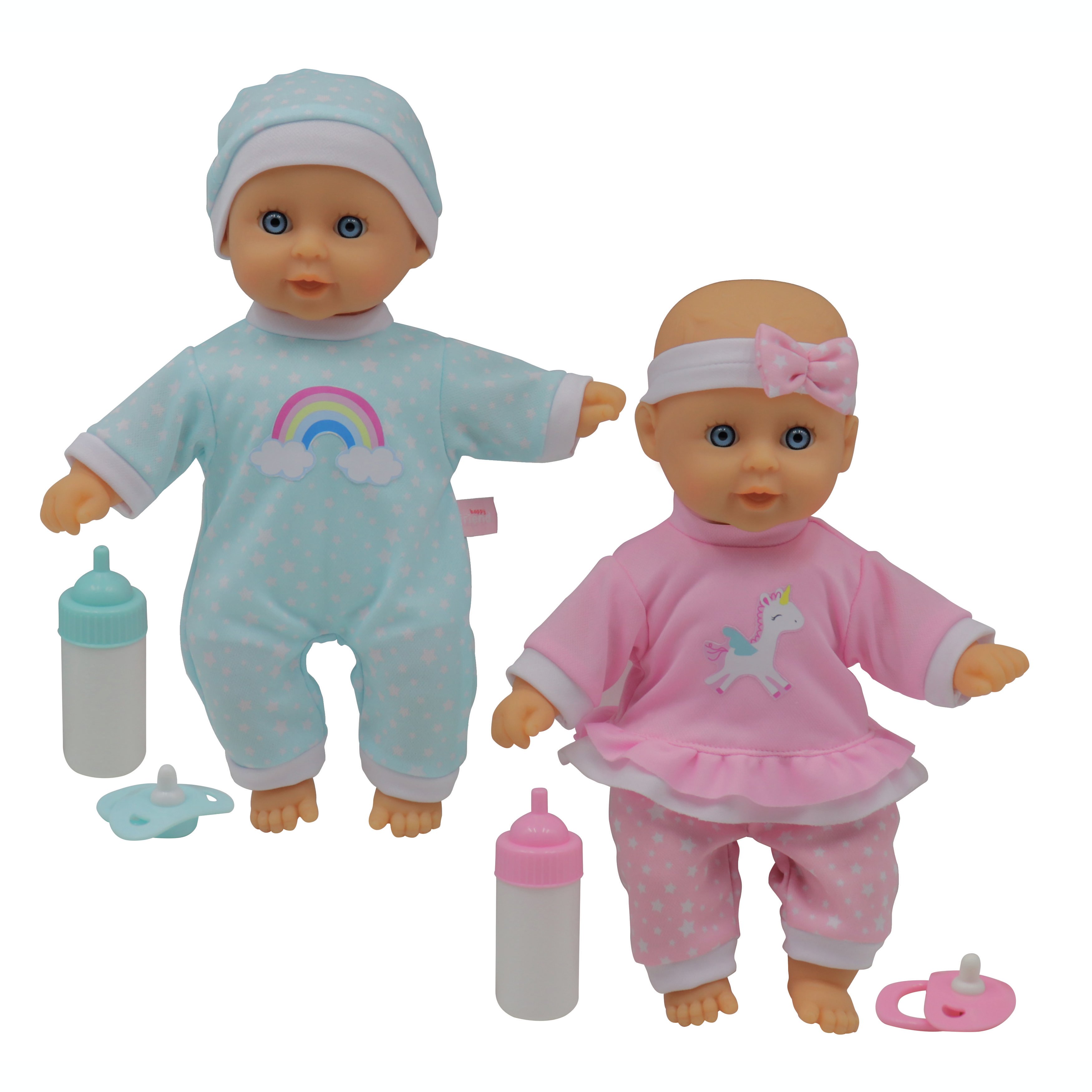 Happy Friend - Twin Baby dolls 30cm (504221)