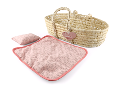 Happy Friend - Wicker Moses Basket (504318)