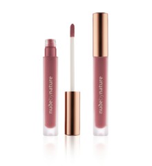 Nude by Nature - Satin Liquid Lipstick - 07 Orchid