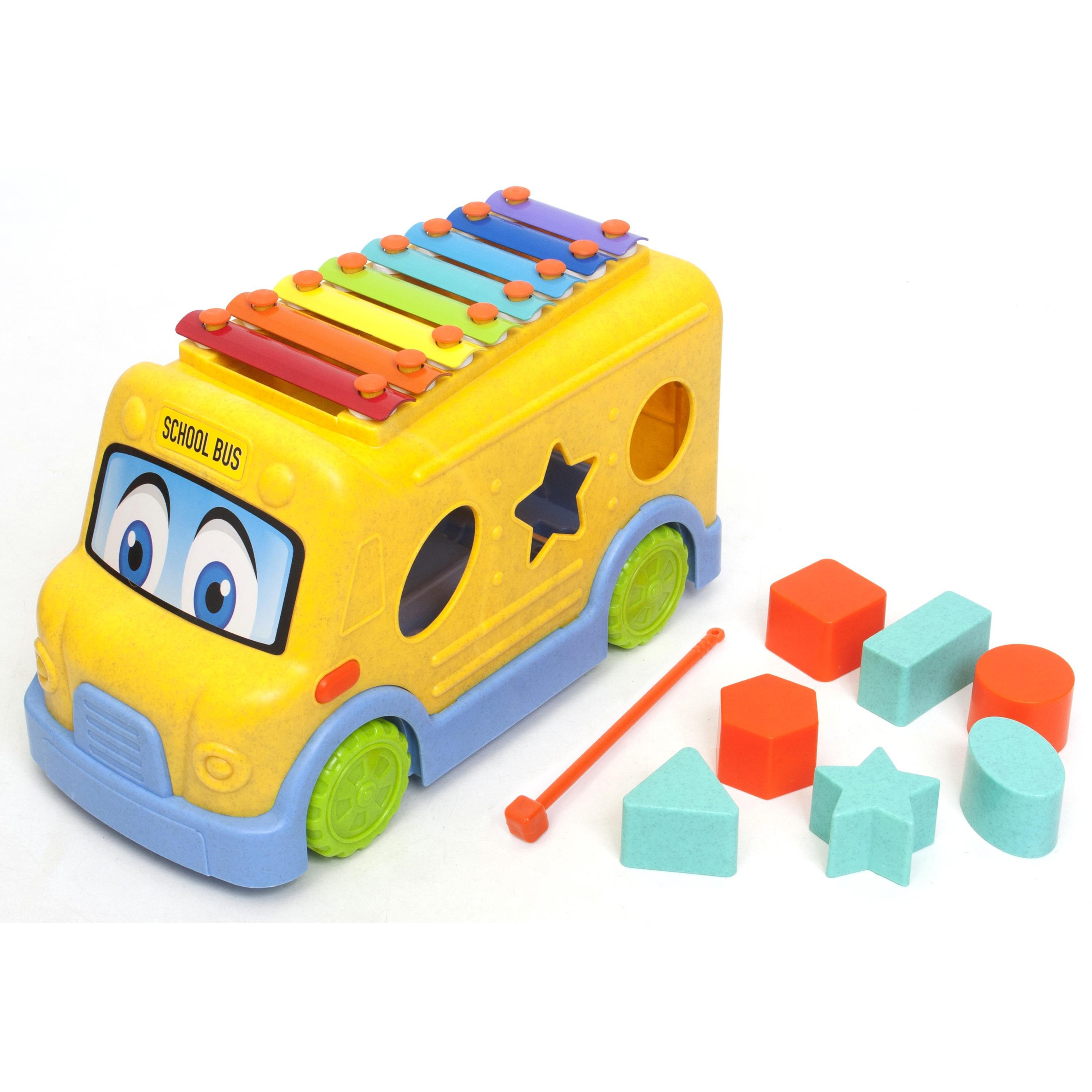Roo Crew -Shape and Short School Bus Xylophone (58017)