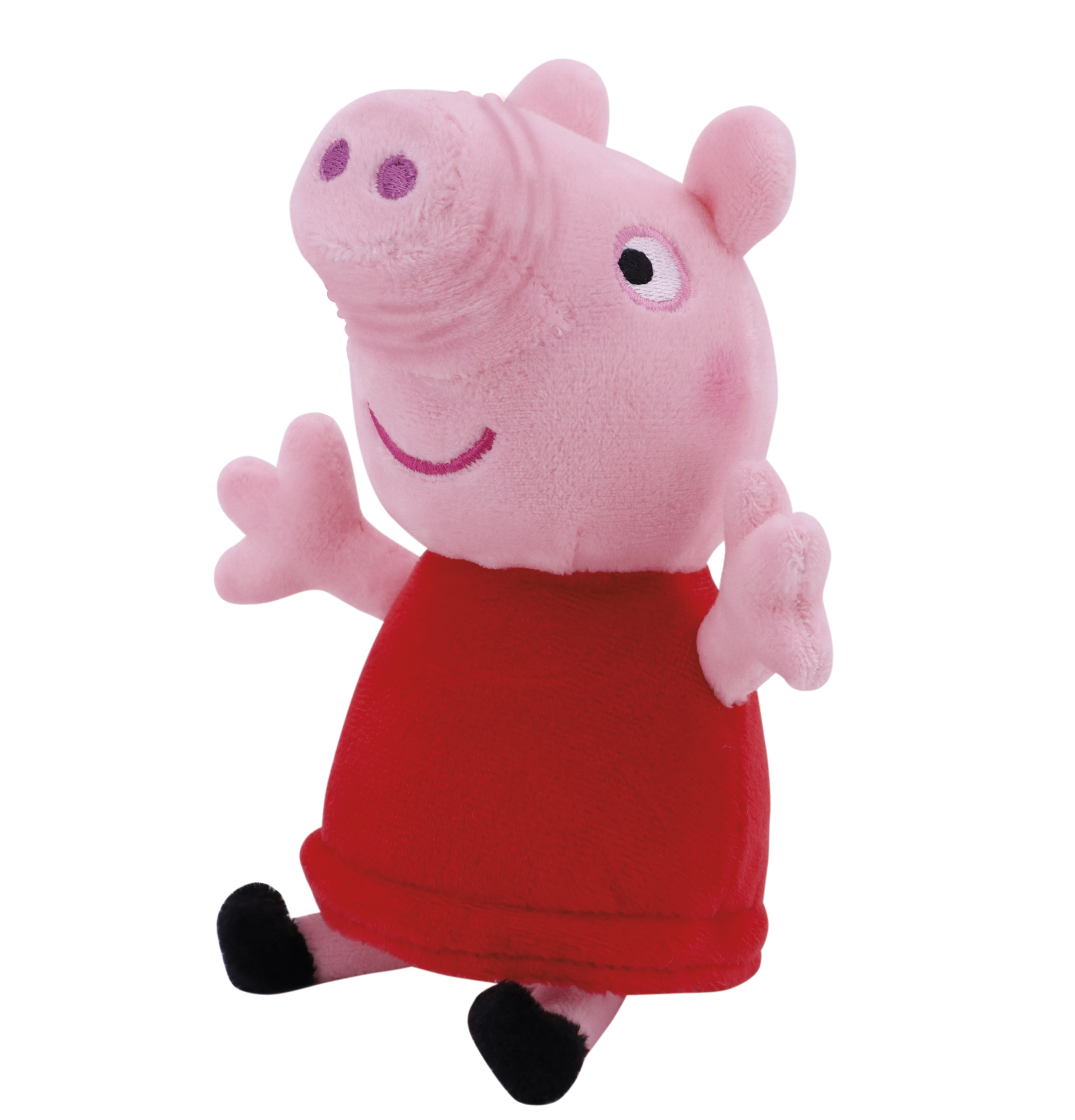 Peppa Pig - Giechelende en knorrende Peppa electronische plush