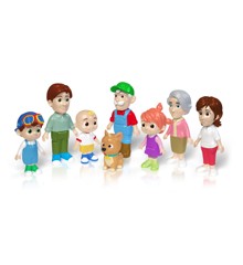 CoComelon - 8 Figure Pack Family (CMW0047)