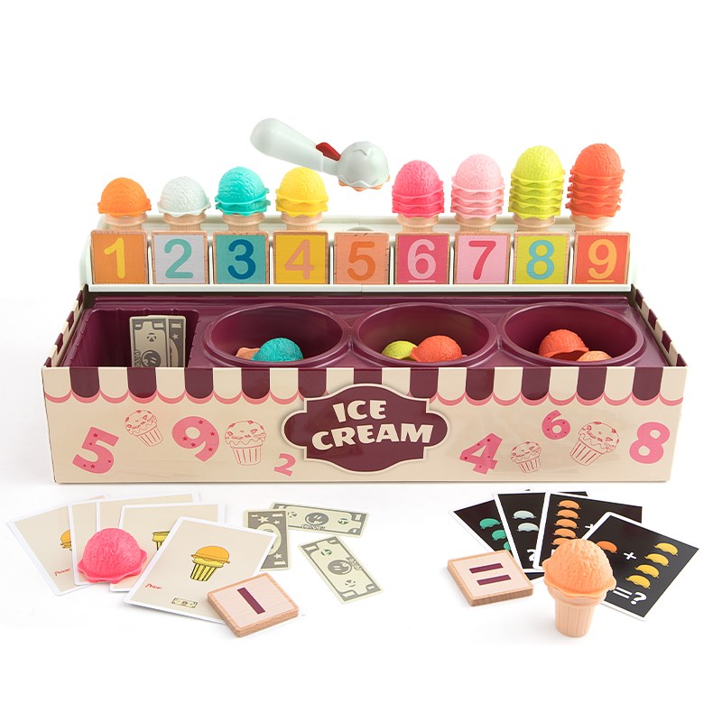 Topbright - Colorful Number Cognitive Ice Cream Learning Box (120478)