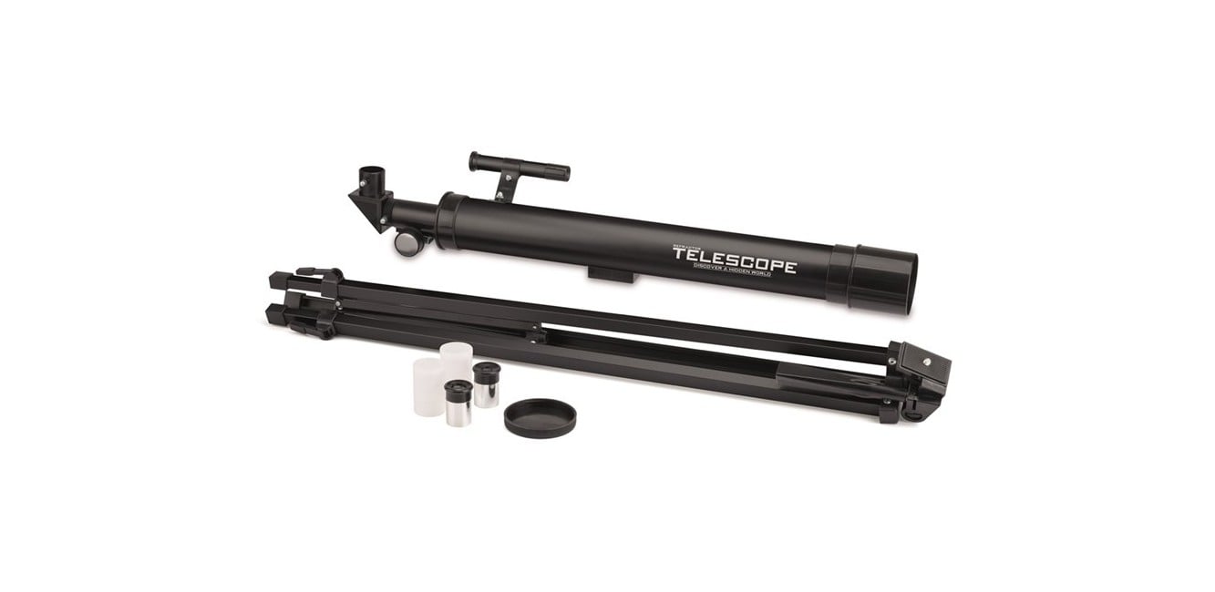 SCIENCE - Refractor Telescope With Tripod black (TY6105BK)
