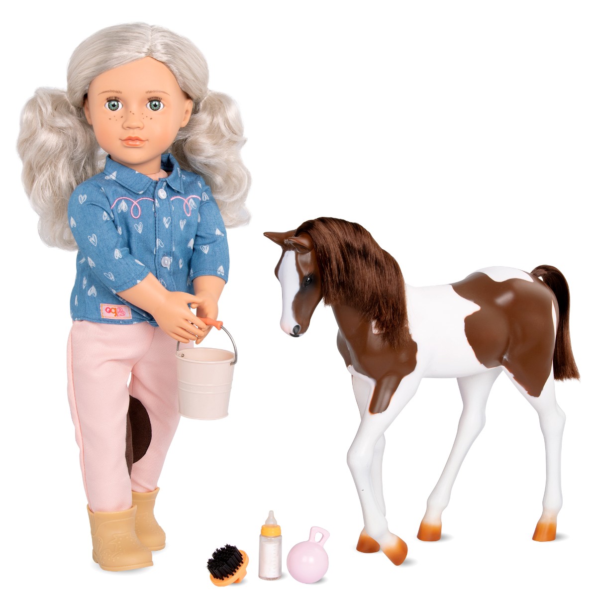 loyaliteit Het Verward Koop Our Generation - Yanara doll with Pet foal (731295)