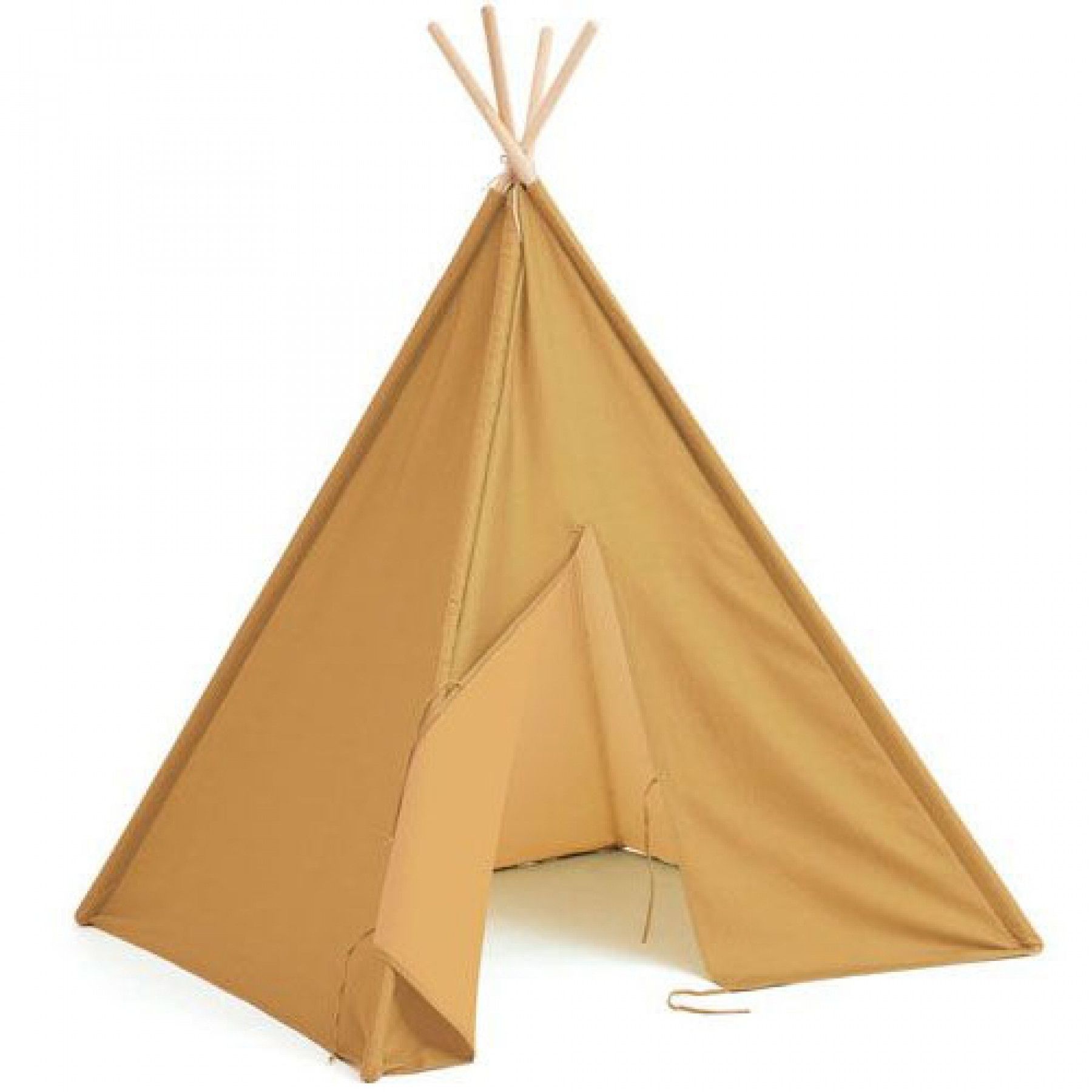 Kids Concept - Tipi Tent - Yellow (1000573)