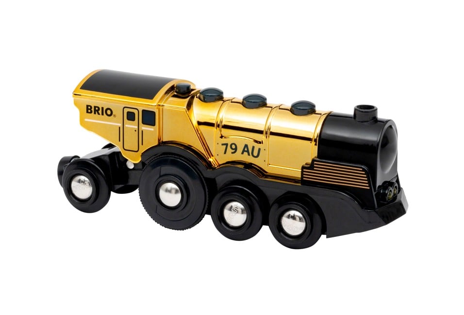 BRIO - Gold action locomotive (33630)