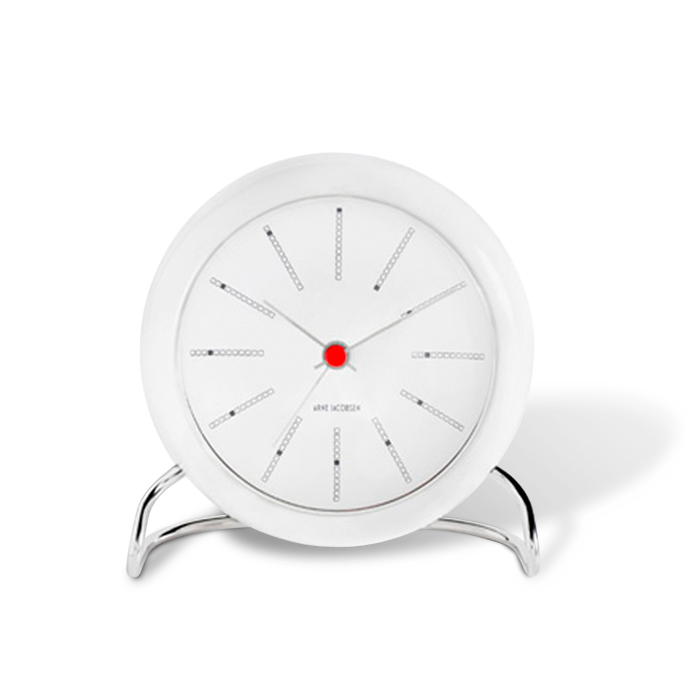 Arne Jacobsen – Bankers Bordur – Ø11 cm – Hvid