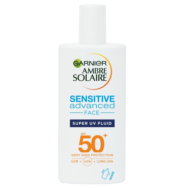 Garnier - Sensitive Avdanced Anti-Dark Sports Face Fluid SPF 50+ 40 ml