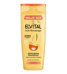 L'Oréal - Elvital Anti-Breakage Shampoo 500 ml (Bundle)
