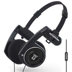 Koss - PortaPro Remote On-Ear Headset, High-Fidelity Sound with Inline Remote