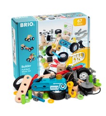 BRIO - Builder Nachziehmotor-Konstruktionsset - 67 Teile (34595)