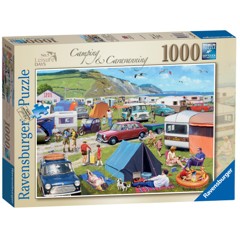 Ravensburger - Puzzle 1000 -  Camping & Caravanning (10216763)