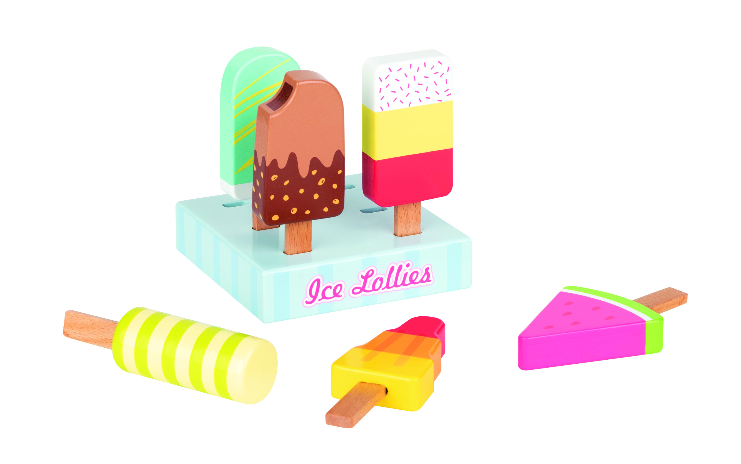 Small Wood - Wooden Ice Lollies (L40228)