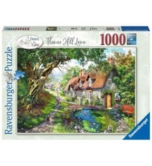 Ravensburger - Puzzle 1000 -  Flower Hill Lane (10216777)