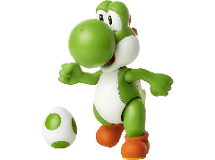 Super Mario - Yoshi + Oeuf - 10cm figurine Boxset Exclusive + accessoires (406082)