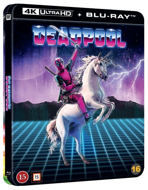 Deadpool - Blu Ray+Uhd 4K- Steelbook