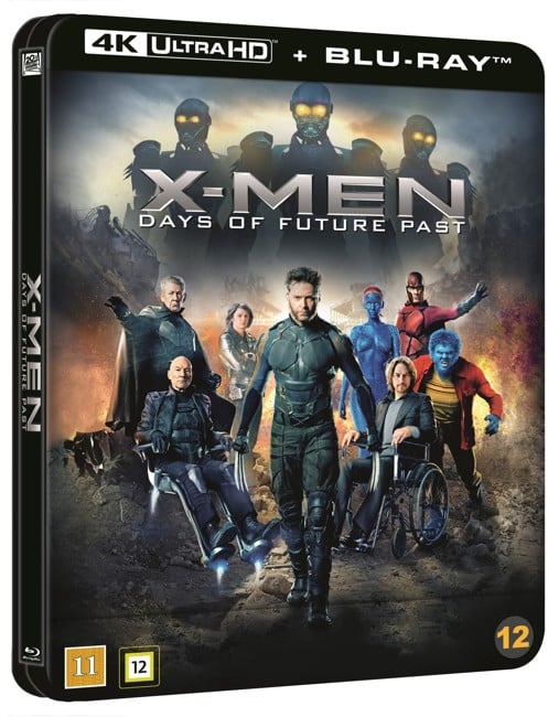 X-Men Days Of Future Past - Blu Ray+Uhd 4K- Steelbook