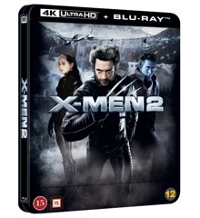 X-Men 2 - Blu Ray+Uhd 4K- Steelbook
