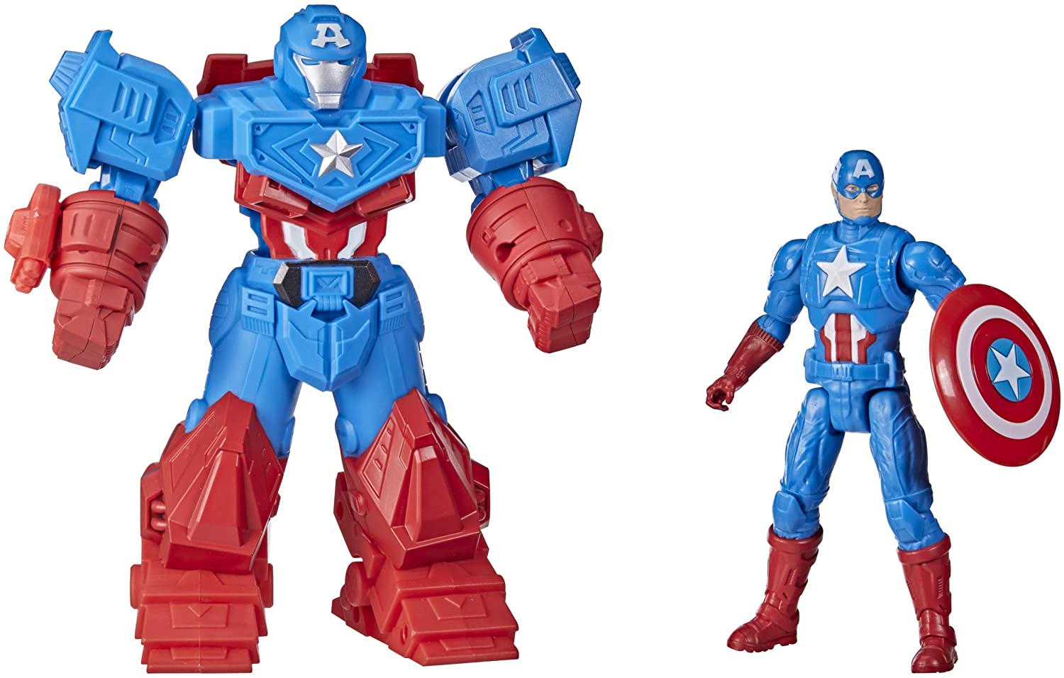 Marvel Avengers - Mech Strike 15cm - Captain America Ultimate Mech Suit (F1669), Disney