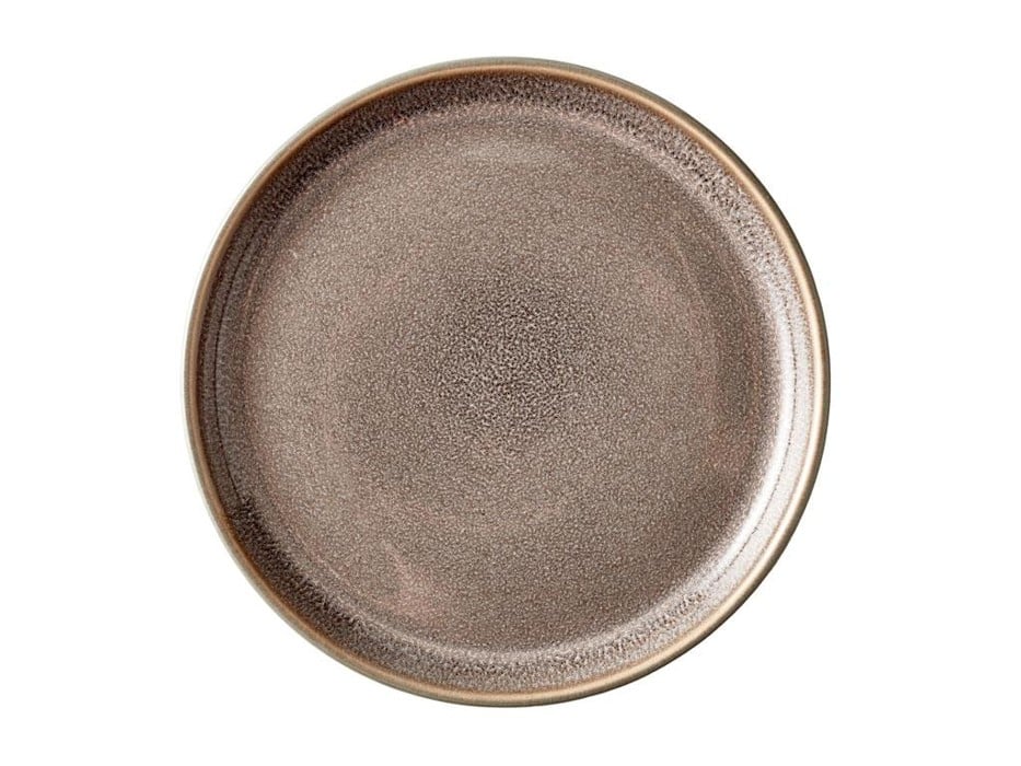 BITZ - 2 x Gastro Plate Dia. 17 x 2,0 cm - Grey/Grey