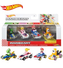 Hot Wheels - Mario Kart 4 Pack Asst. (GWB36)