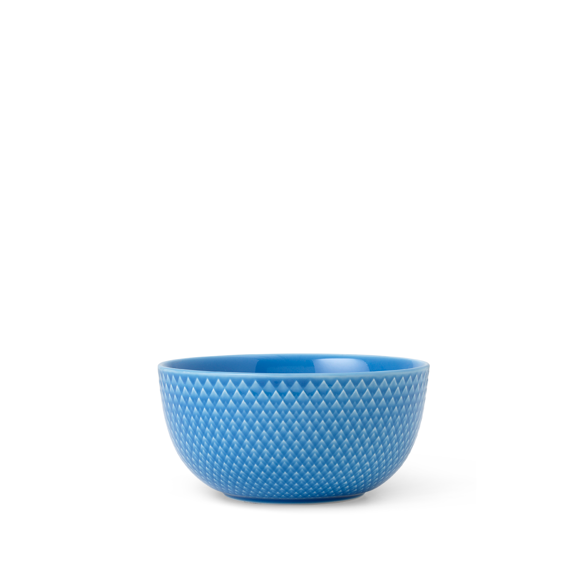 Lyngby Porcelæn - Rhombe Color Bowl Dia. 13cm - Blue (201906)