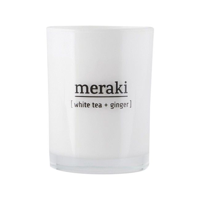 Meraki - Duftlys - White Tea & Ginger
