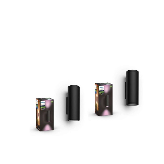 ​Philips Hue - 2xAppear Wall Light Outdoor - Bundle