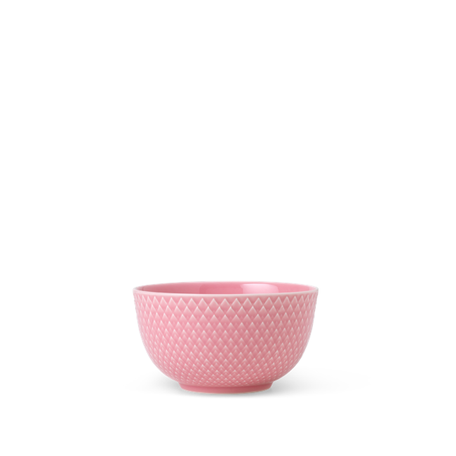 Lyngby Porcelæn - Rhombe Color Skål Dia. 11cm - Rosa