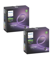 Philips Hue - 2x Lightstrip Outdoor 2m - White & Color Ambiance  - Bundle