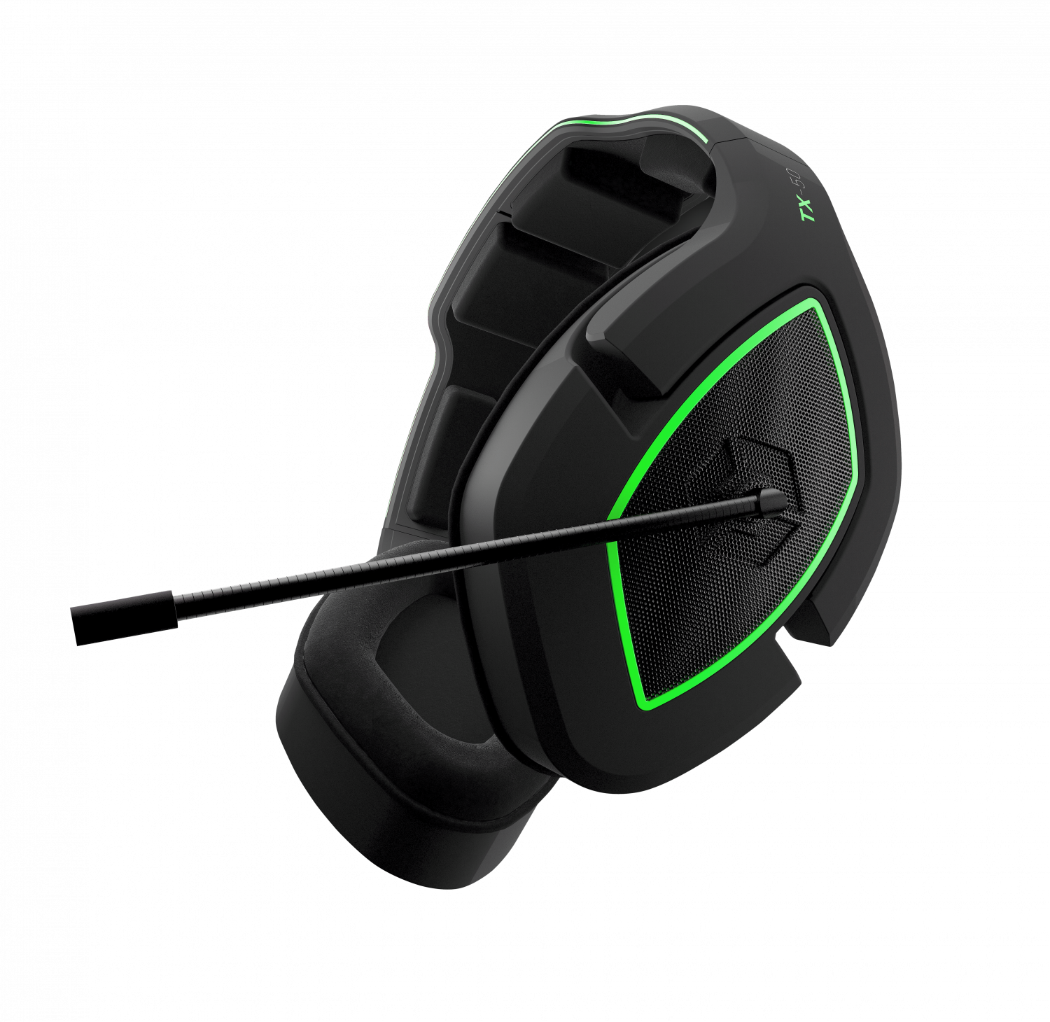 TX-50 RF Stereo Gaming Headset (Black/Green) (Uni) - Elektronikk