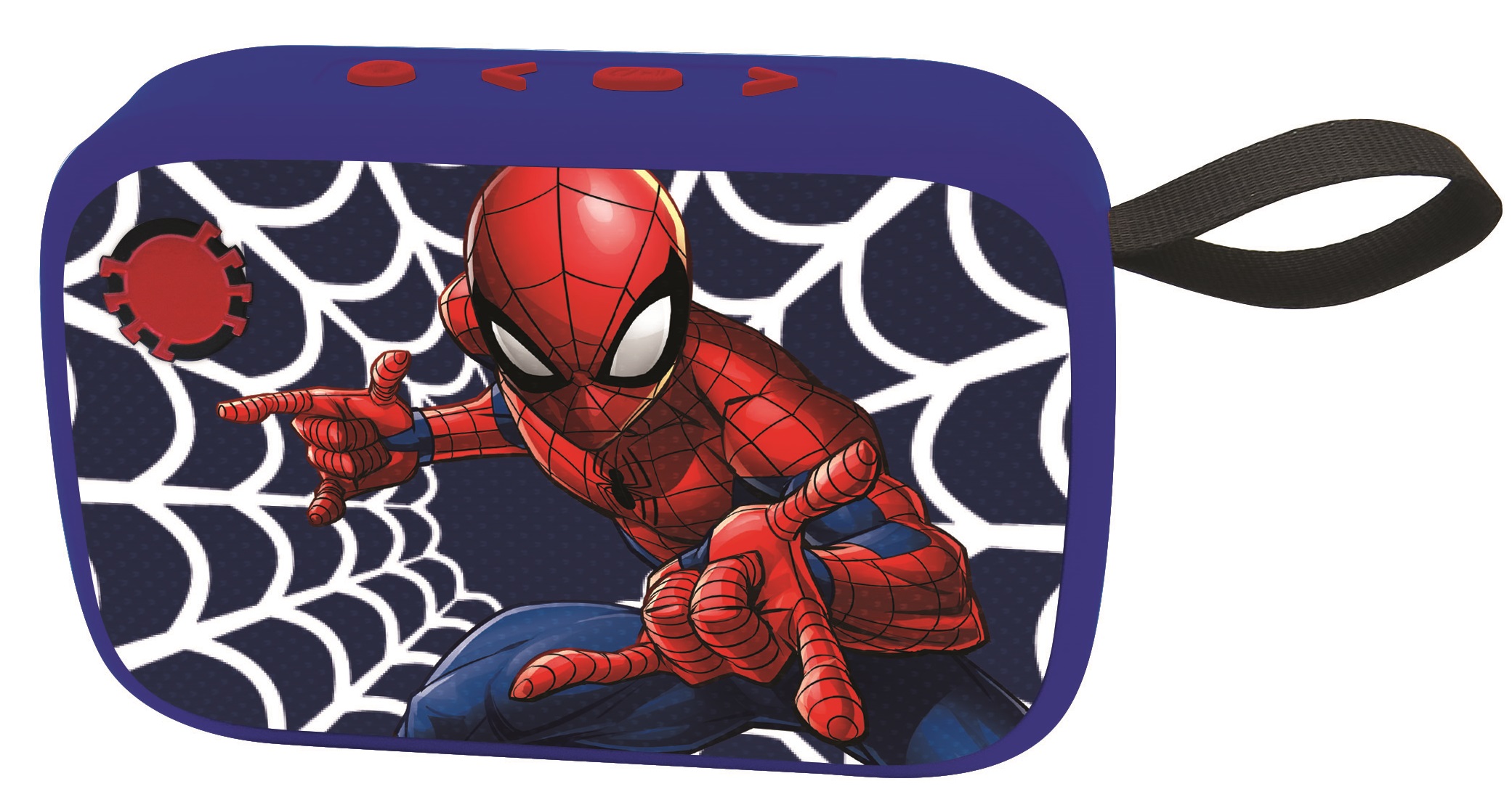 Lexibook - Spider-Man Bluetooth portable radio speaker with fabric finish