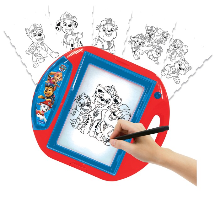 Lexibook - Paw Patrol drawing projector with templates and stamps (CR310PA)