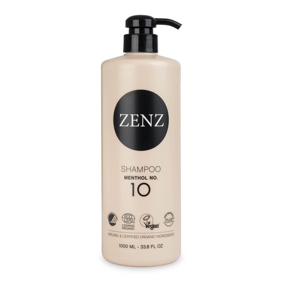 ZENZ - Organic Menthol No. 10 Shampoo - 1000 ml - Skjønnhet