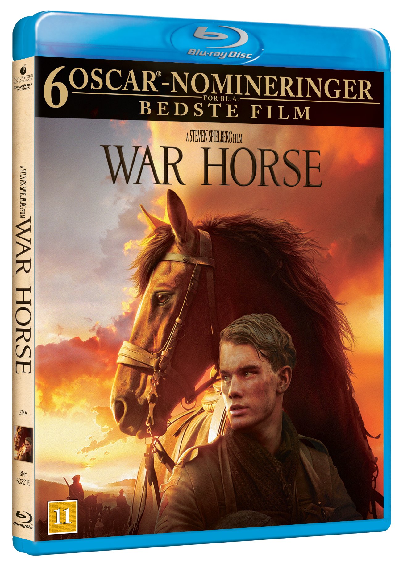 War Horse - Blu Ray - Masterpiece War movie - a Steven Spielberg film