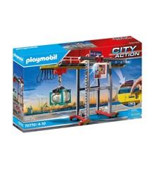 Playmobil - Cargo - Crane with Container (70770)