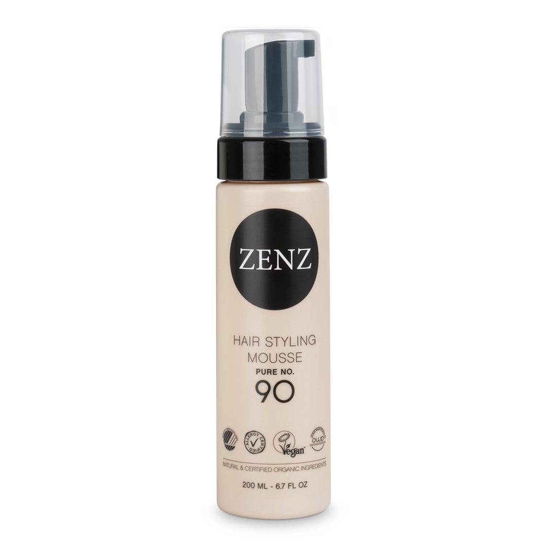 ZENZ - Organic No. 90 Volume Mousse Pure 200 ml - Skjønnhet