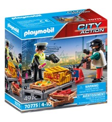 Playmobil - Cargo - Customs Check (70775)