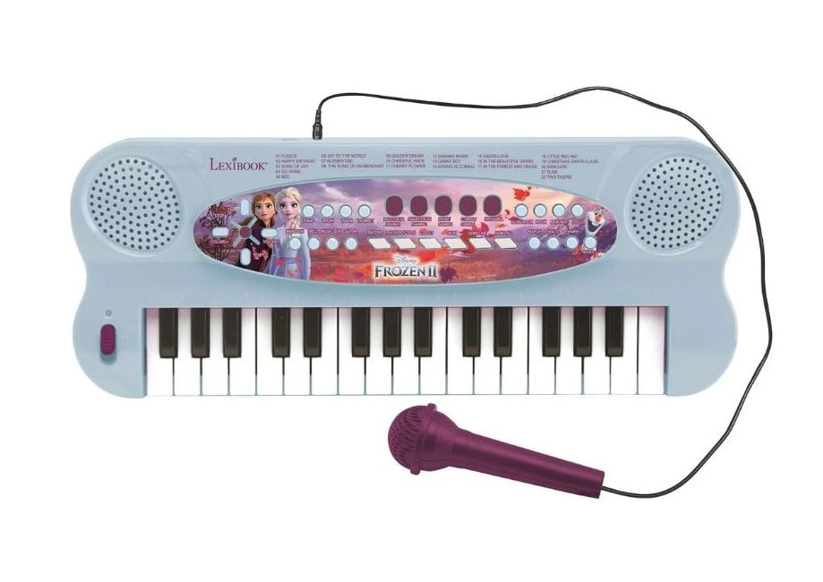 Lexibook - Disney Frost - Elektronisk Keyboard m. Mikrofon