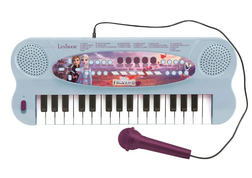 Lexibook - Disney Frozen - Electronic Keyboard w. Mic (32 keys) (K703FZ) - Leker