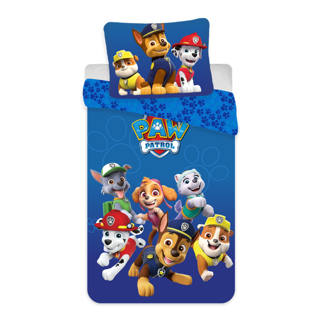 Bed Linen - Junior Size 100 x 140 cm - Paw Patrol (PP 1017)